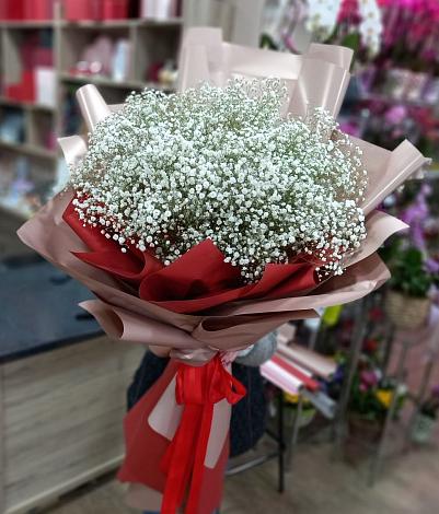 Букет цветов из: Гипсофила в Утевка