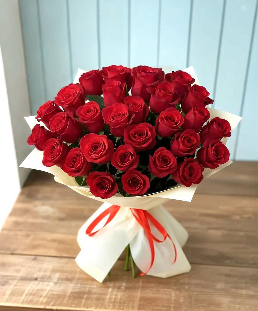 Букет 29 Красных роз в Утевка