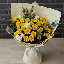 Букет цветов из:  Розы в Утевка