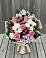 Букет цветов из: Альстромерии, Гвоздики, Розы и Хризантемы в Утевка