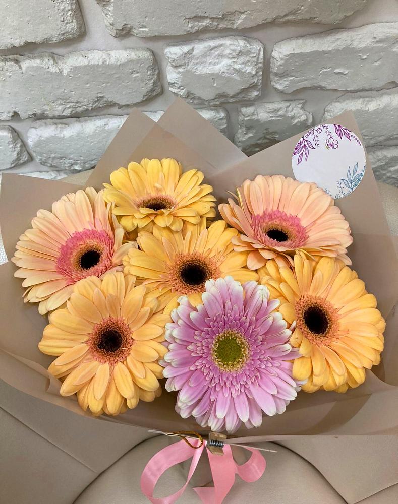 Букет цветов из: Герберы в Утевка