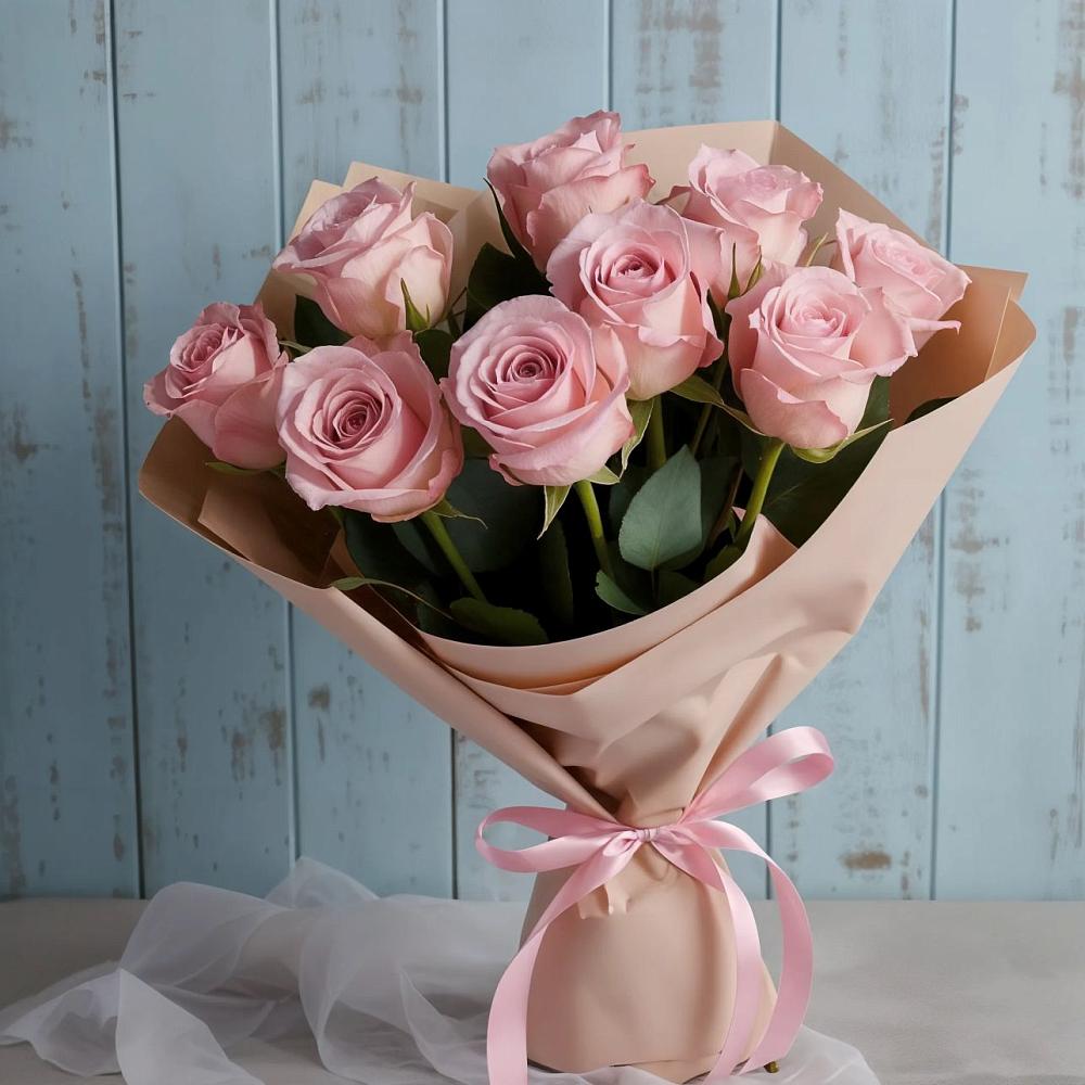 Букет цветов из: Розы в Утевка