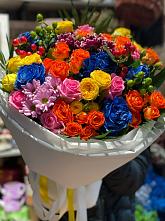 Букет цветов из:  Розы и Хризантемы #REPLACE_PRED# Утевка