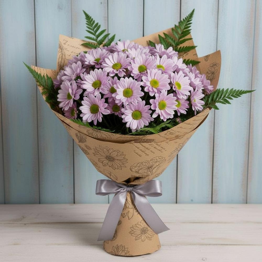 Букет цветов из: Хризантемы в Утевка