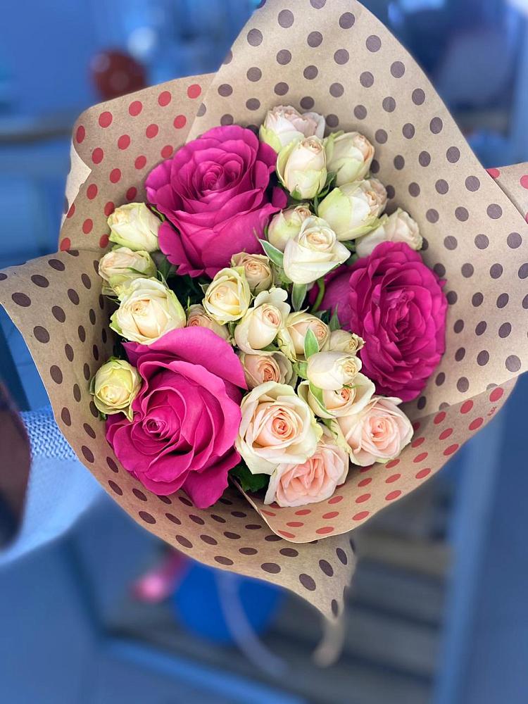 Букет цветов из: Розы в Утевка