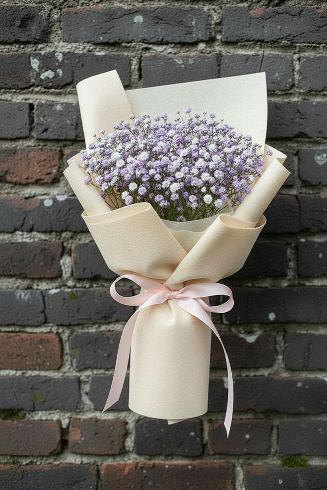 Букет цветов из: Гипсофила в Утевка