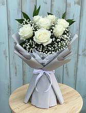 Букет цветов из:  Розы в Утевка