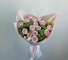 Букет цветов из:  Розы и Хризантемы #REPLACE_PRED# Утевка