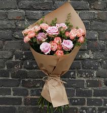 Букет цветов из:  Розы в Утевка