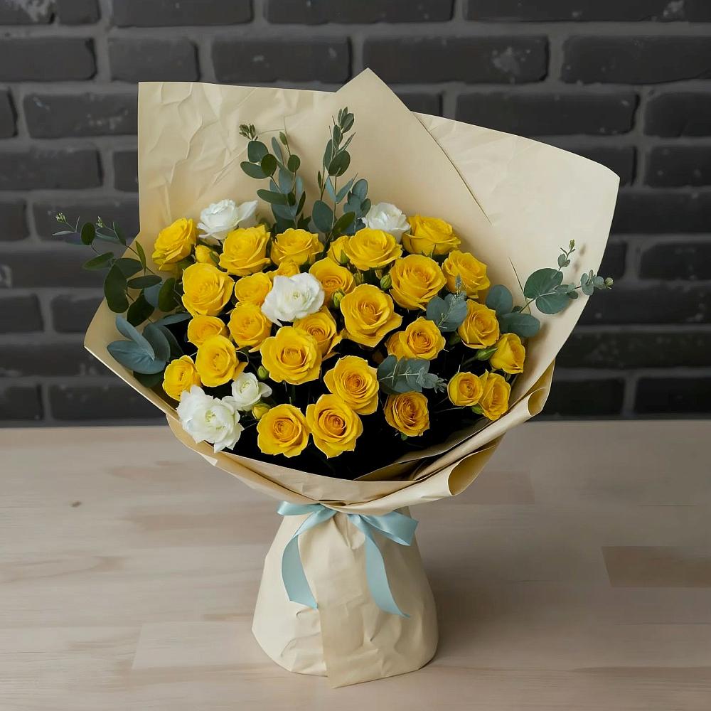 Букет цветов из: Розы в Утевка