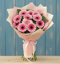 Букет цветов из:  Герберы в Утевка