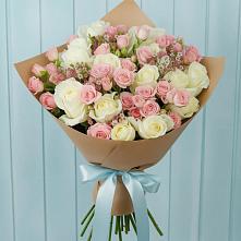 Букет цветов из:  Розы в Утевка