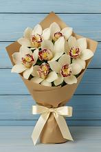 Букет цветов из:  Орхидеи и Розы #REPLACE_PRED# Утевка